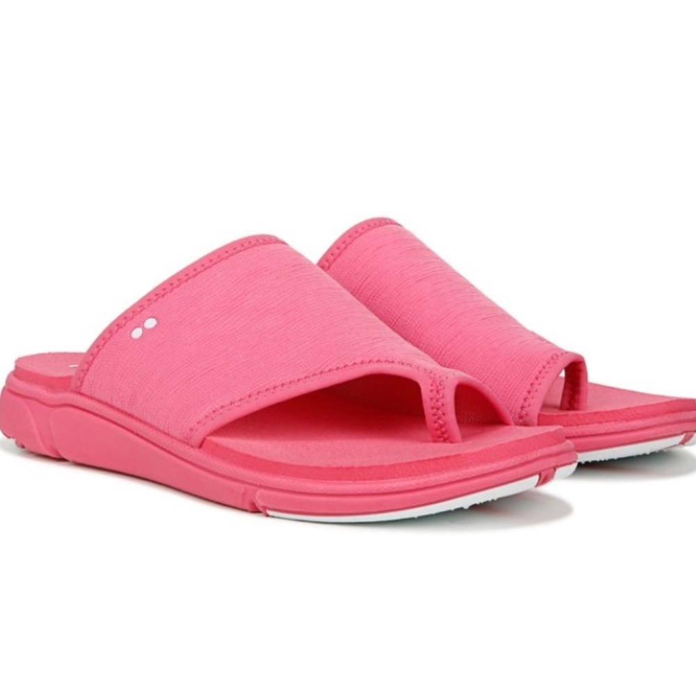 Ryka Made For Women Margo Slide Toe Loop Slide Sandal